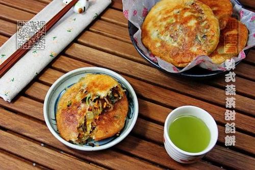 韩式蔬菜甜馅饼